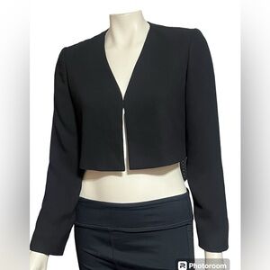 Preview Collection Cropped Black Jacket Sz Small